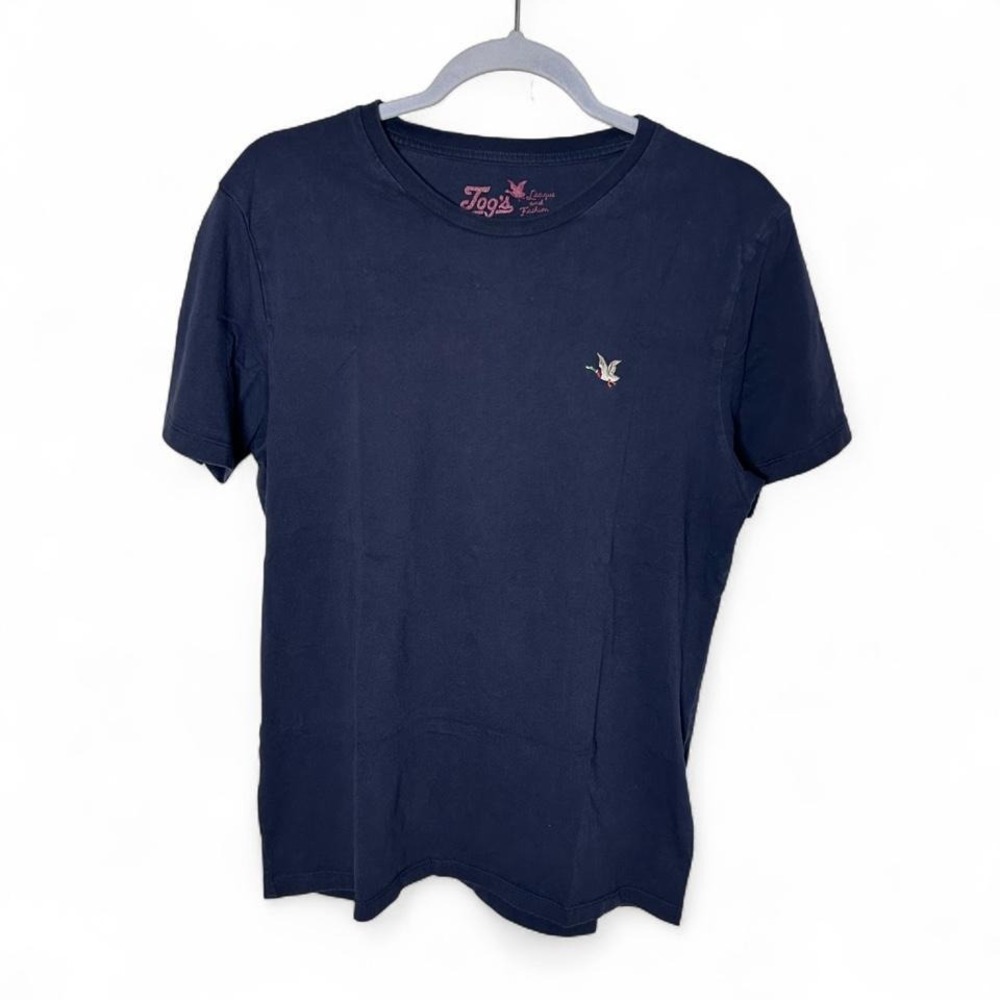 Chevignon Summer Vintage T-Shirt Tog's Unlimited Navy Blue Size L‎
